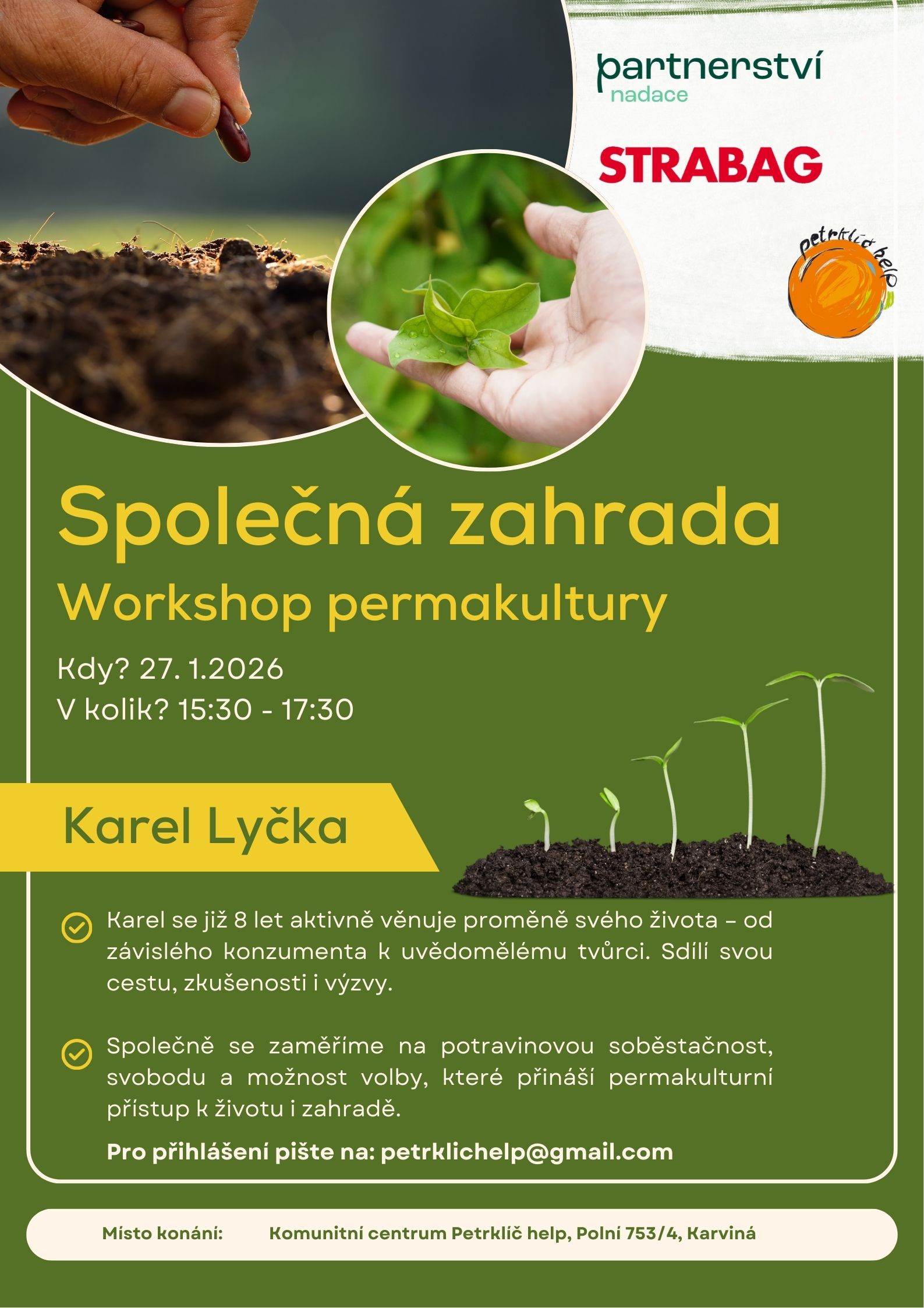 Společná zahrada - Workshop permakultury